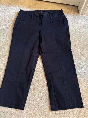 Dana Buchman - Black Cropped Pants - Size 8